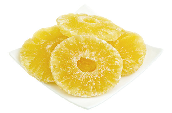 Калорийность цукатов из ананаса на 100 грамм