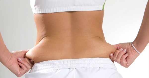 Упражнения от жировых складок на спине и боках